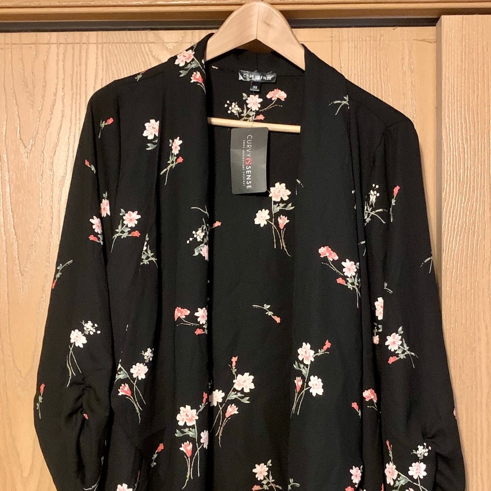 Flowered jacket